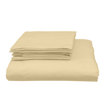 Royal Comfort Blended Bamboo Quilt Cover Sets - Oatmeal - King