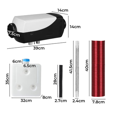Manan Caravan Diesel Air Heater 8KW