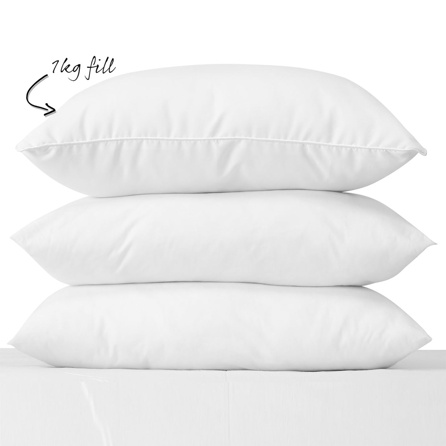 Royal Comfort - Goose Pillow Twin Pack - 1000GSM