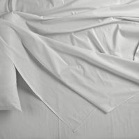 Royal Comfort Blended Bamboo Sheet Set White - Double