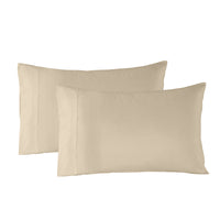 Royal Comfort Blended Bamboo Sheet Set Dark Ivory - King