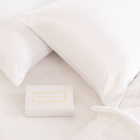 MULBERRY SILK PILLOW CASE TWIN PACK - SIZE: 51X76CM - WHITE