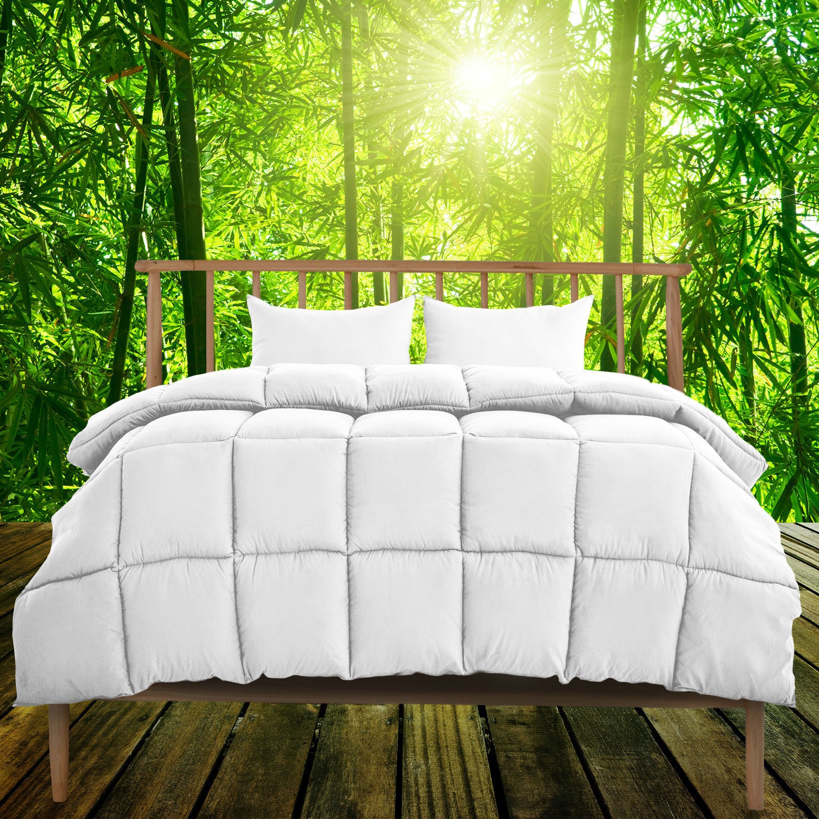 Royal Comfort -Bamboo Quilt King - 350GSM