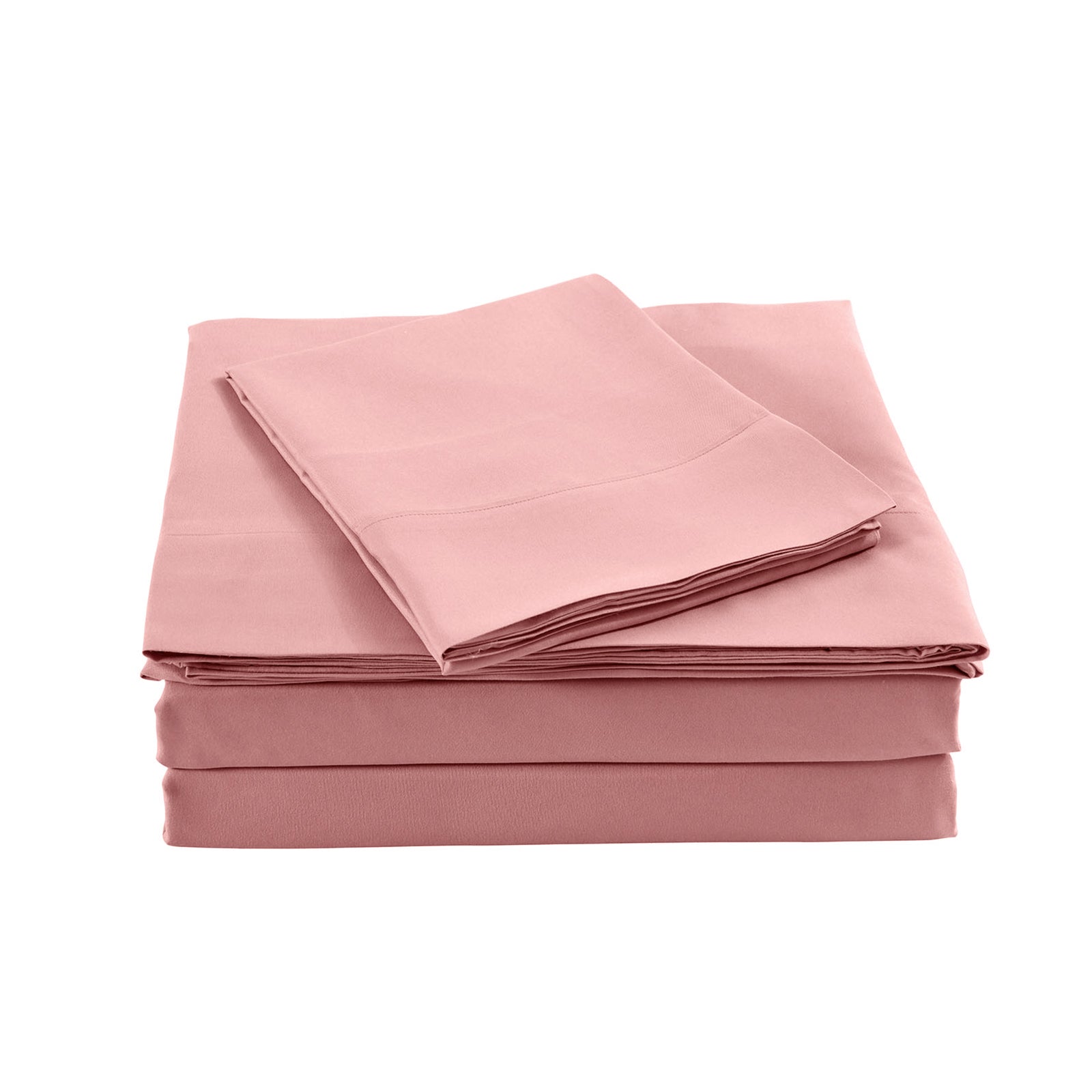 Royal Comfort Bamboo Blended Sheet Set Blush - King