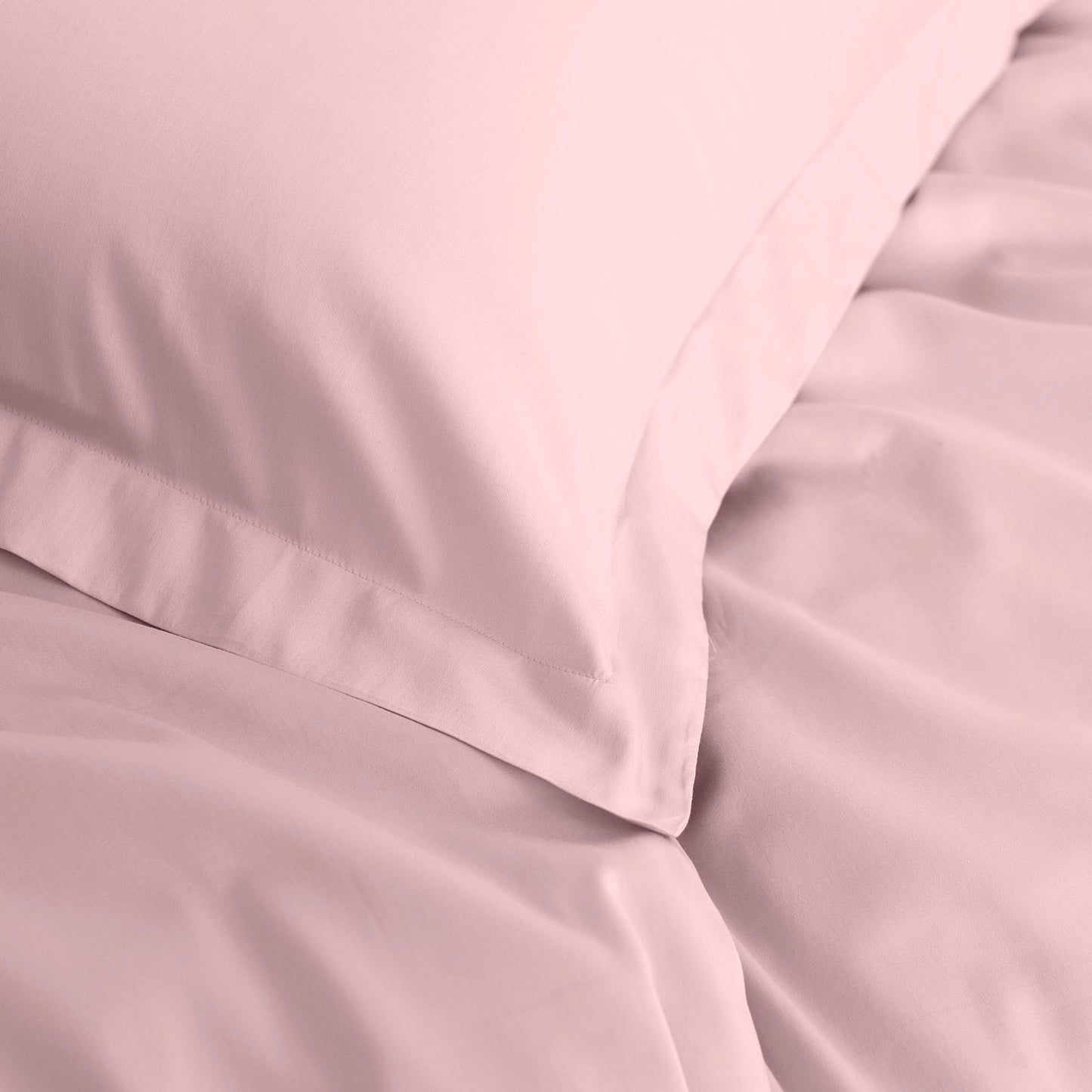 Royal Comfort - Balmain 1000TC Bamboo cotton Quilt Cover Sets (King) - Blush