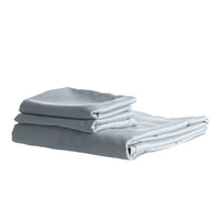 Royal Comfort 1500TC Cotton Rich Fitted sheet 3 PC Set Double-Indigo