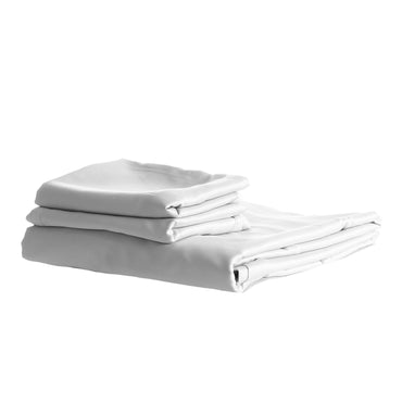 Royal Comfort 1500 TC Cotton Rich Fitted sheet 3 PC Set King-White