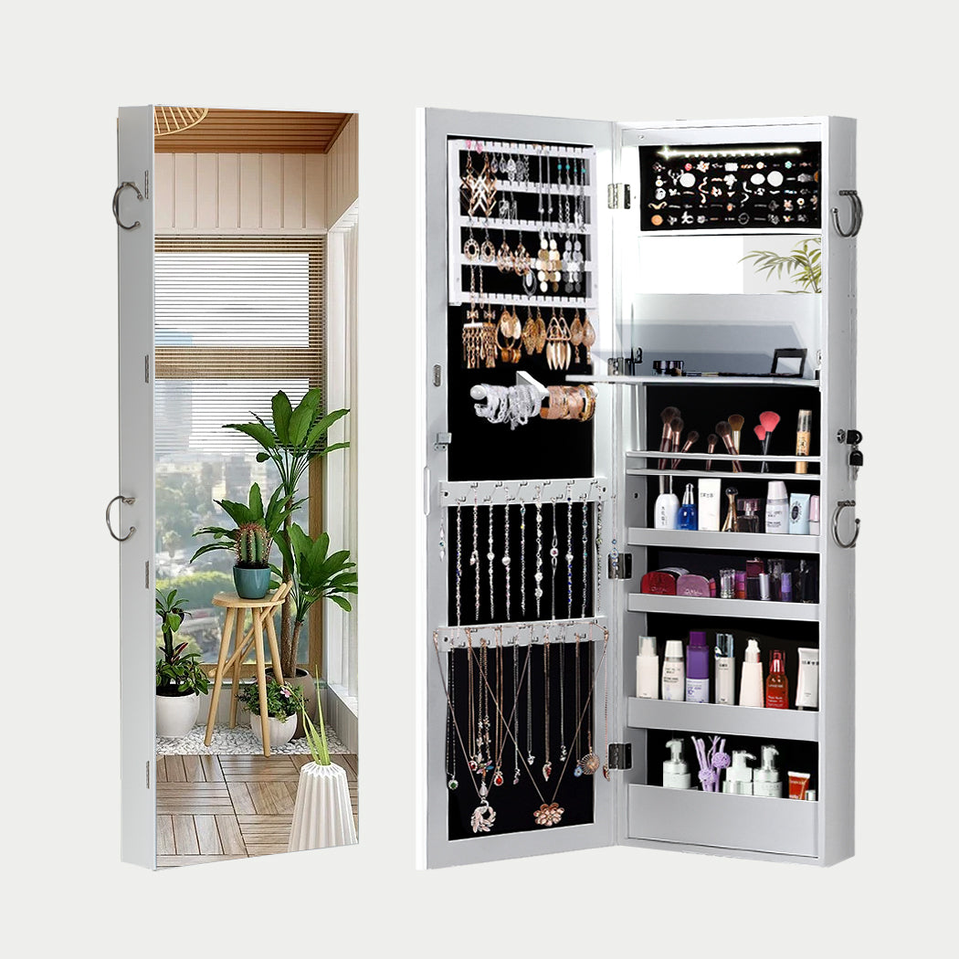 Levede Mirror Jewellery Cabinet Jewelry