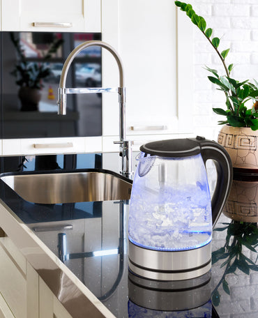 Pursonic Glass Kettle - Blue LED