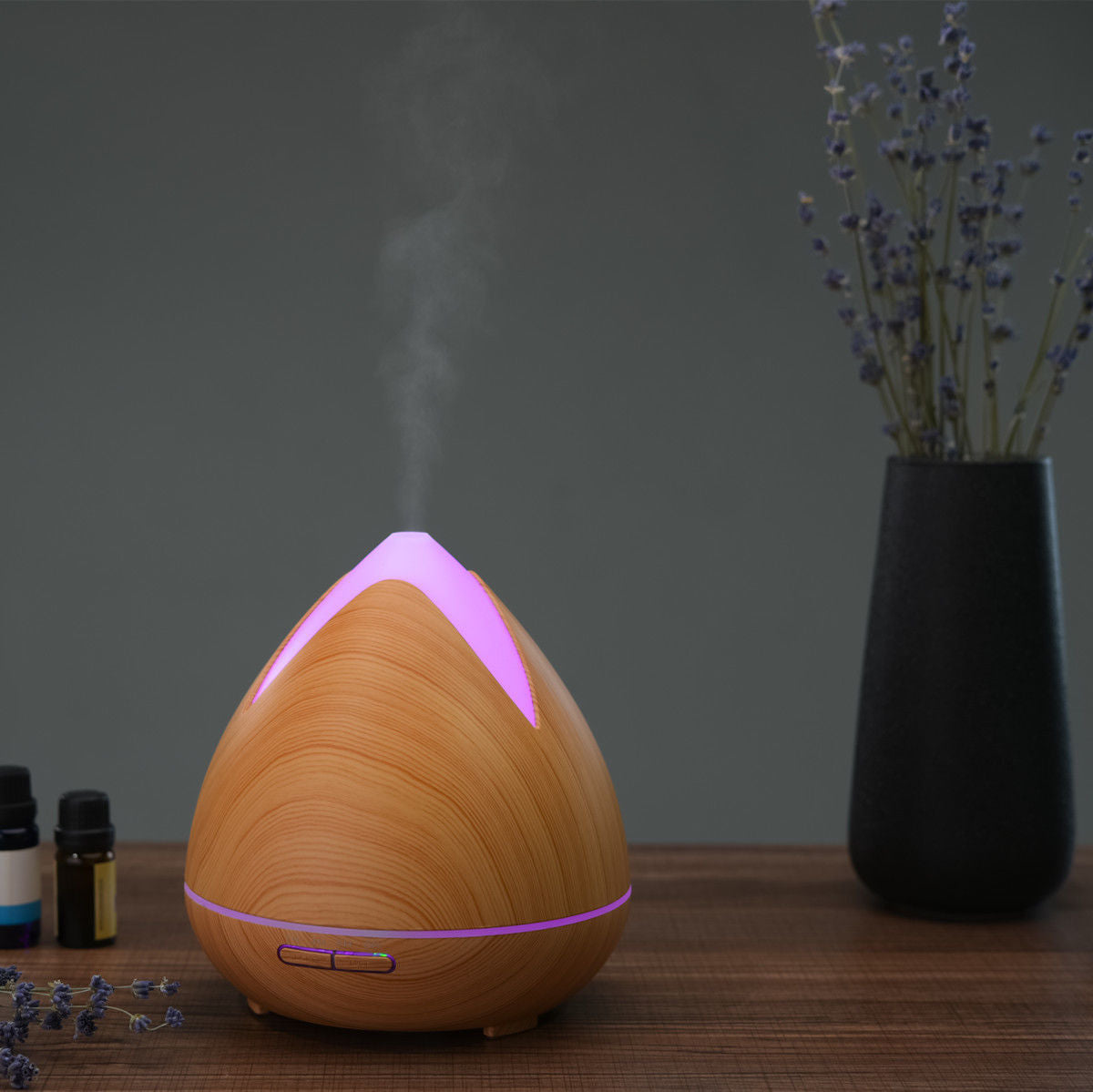 PureSpa Ultrasonic Diffuser  - Light Wood