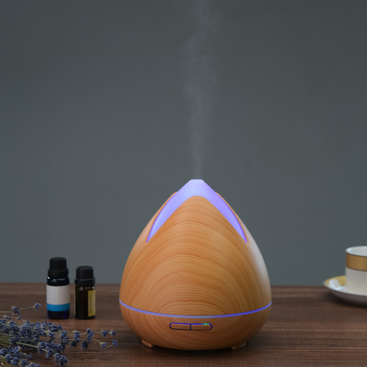 PureSpa Ultrasonic Diffuser  - Light Wood