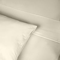 Renee Taylor 1500 Thread count Cotton Blend Sheet sets King Ivory