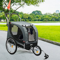 PaWz Pet Stroller Bike Trailer 3-IN-1 Sunroof