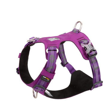 True Love Lightweight Reflective Harness - Purple` XL