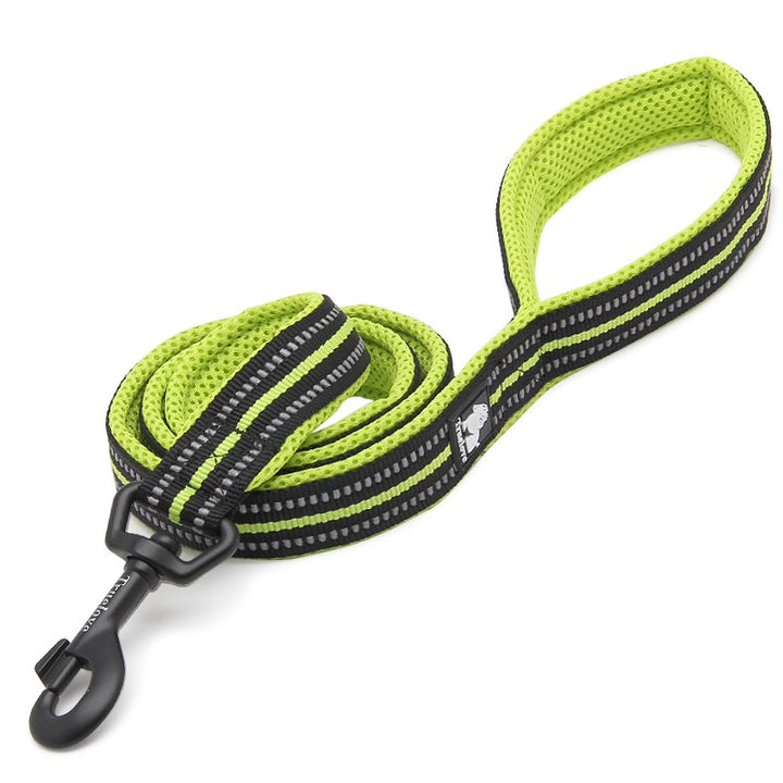 True Love Reflective Pet Leash 2m - Yellow` XS