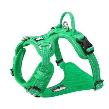 True Love No Pull Explosion Proof Dog Harness - Green` XS