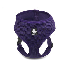 Dog Harness with Steel D Ring - Purple` XS