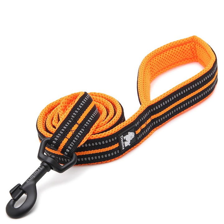 True Love Reflective Pet Leash 2m - Orange` M