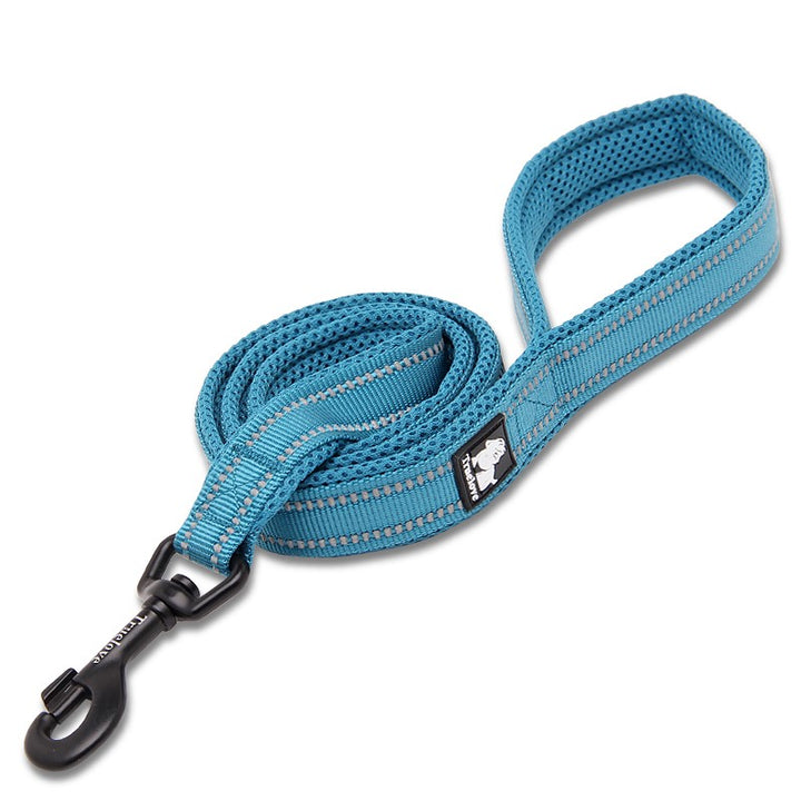 True Love Reflective Pet Leash 2m - Blue` XS