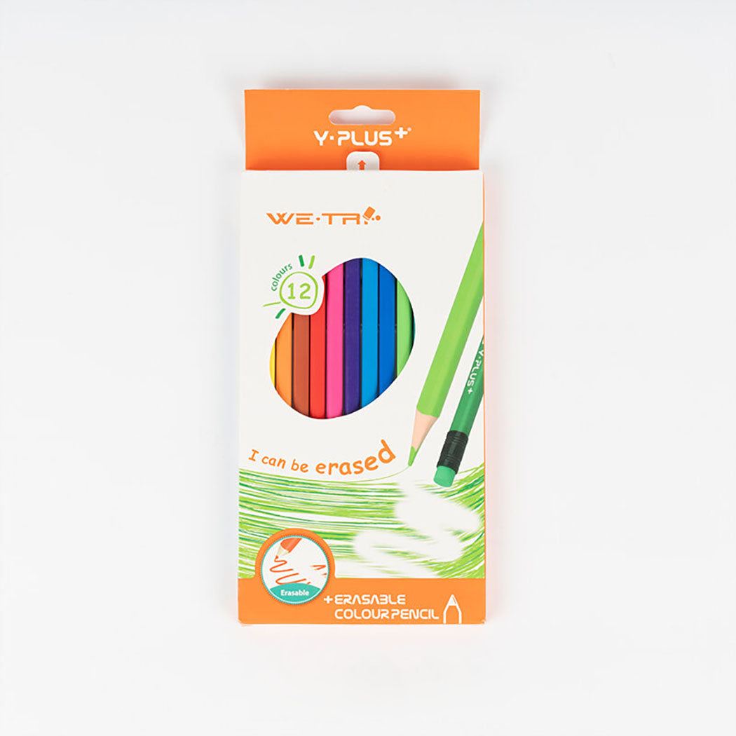 Yplus Erasable Color Pencil with Eraser