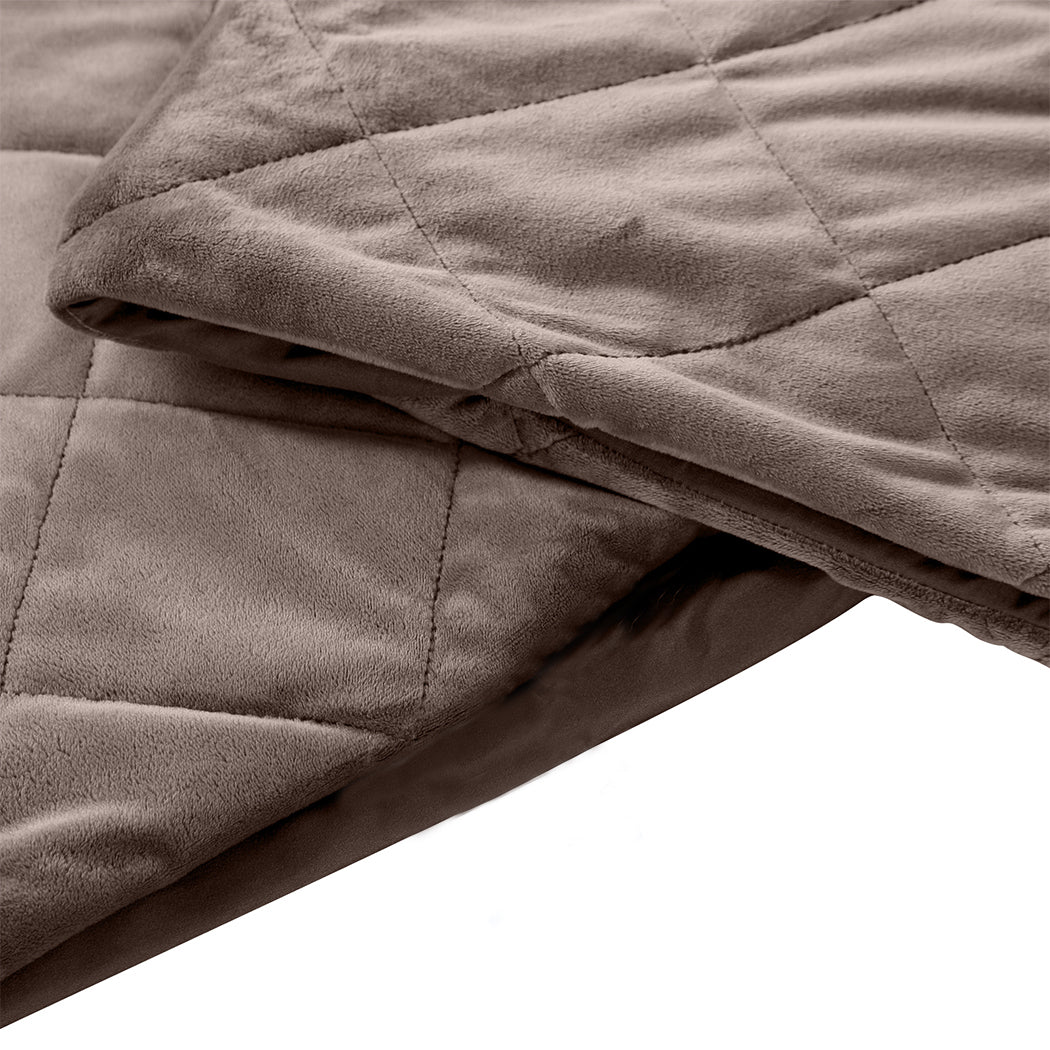 DreamZ Weighted Blanket Heavy Gravity Mink 9KGS