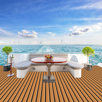 Manan Boat Matting EVA Foam Marine Carpet Orange