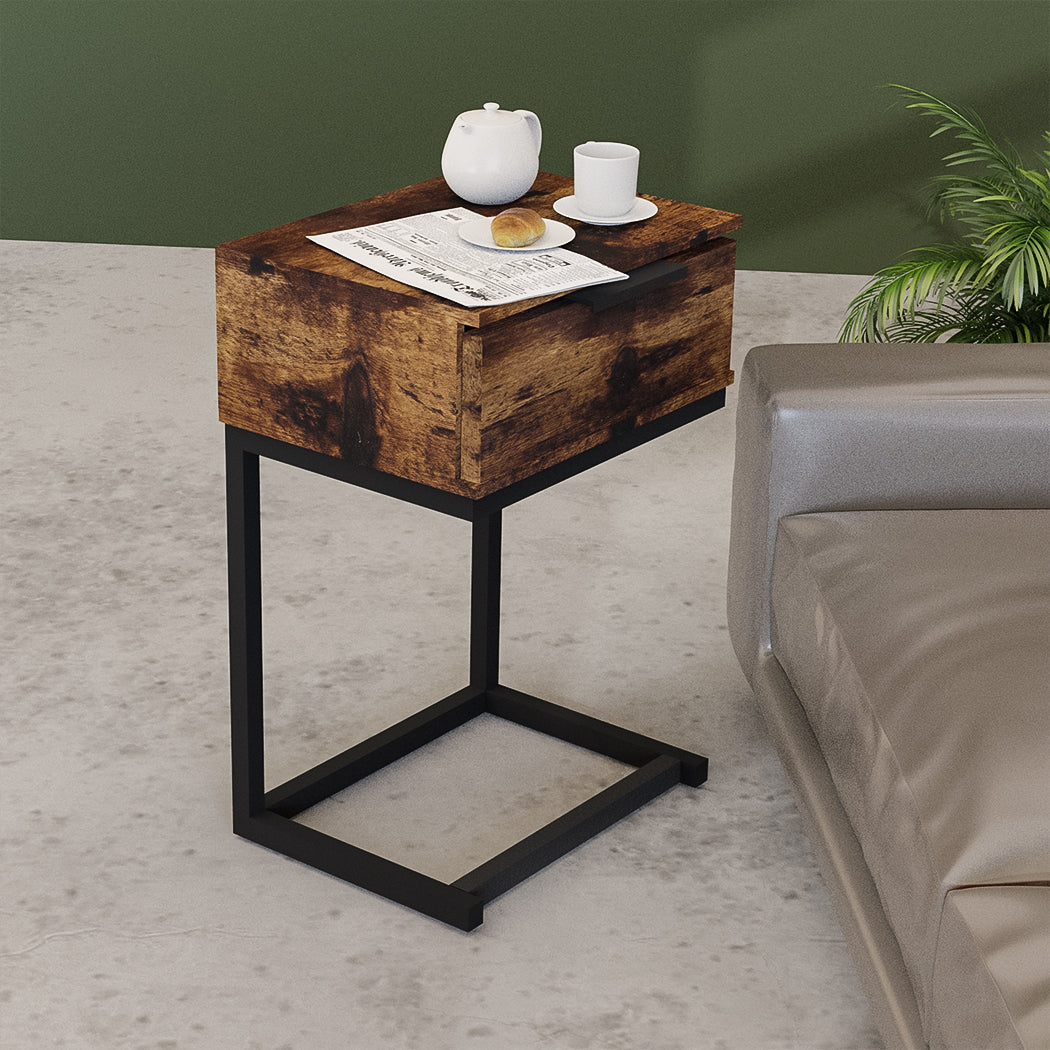 Levede Bedside Tables Side End Table