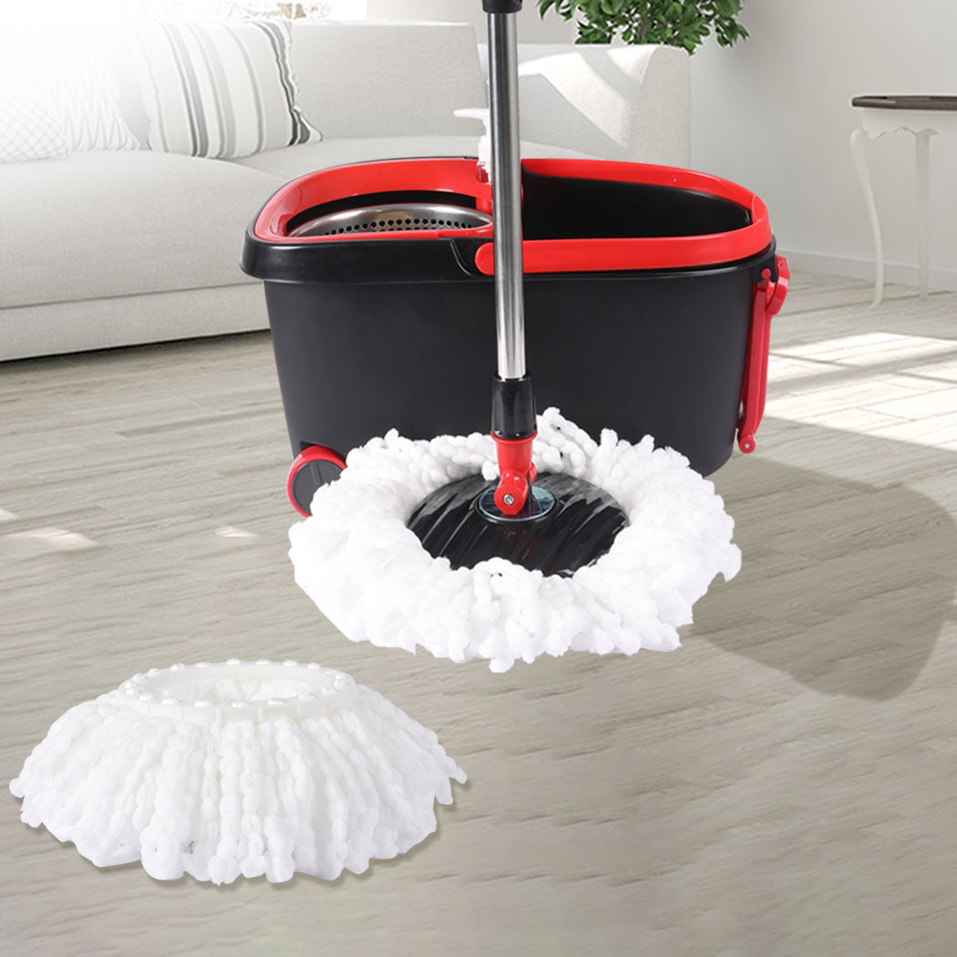 Cleanflo Spin Mop Bucket Set 360? Degree Black