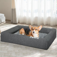 PaWz Memory Foam Pet Bed Calming Dog M Medium