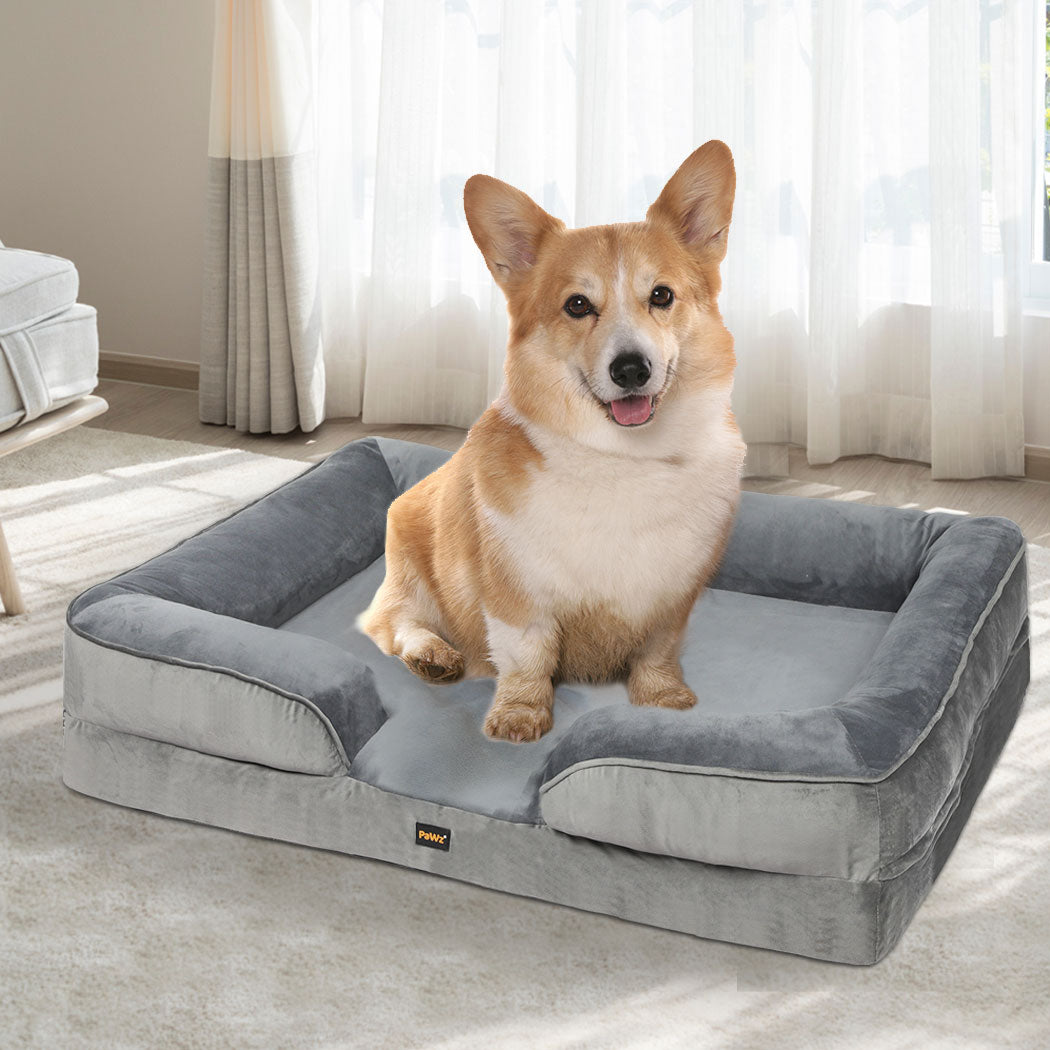 PaWz Memory Foam Pet Sofa Bed Cushion M Medium