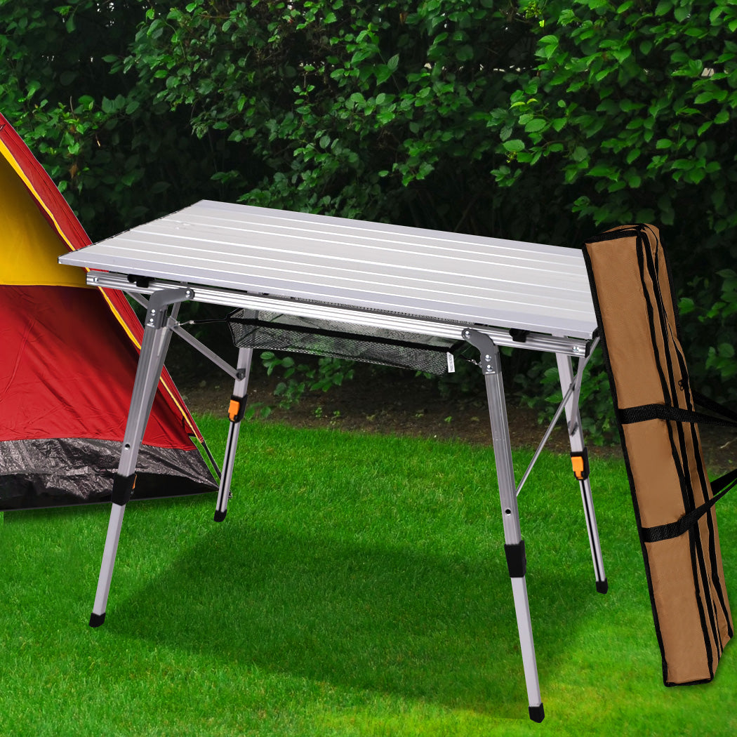 Levede Camping Table Roll Up Folding