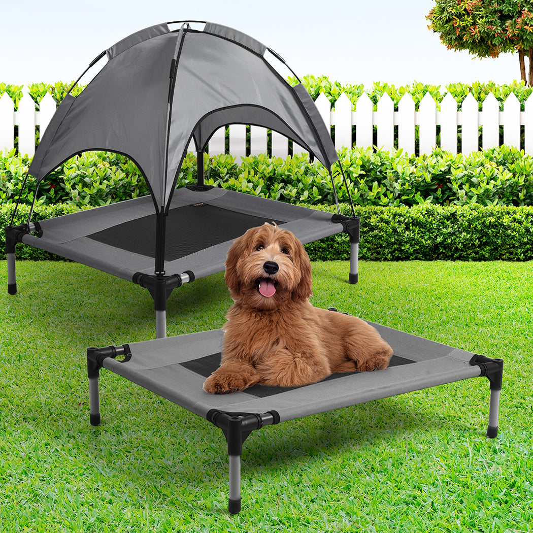 PaWz Pet Trampoline Bed Dog Cat Elevated Small