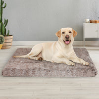 PaWz Dog Mat Pet Calming Bed Memory L Coffee Large