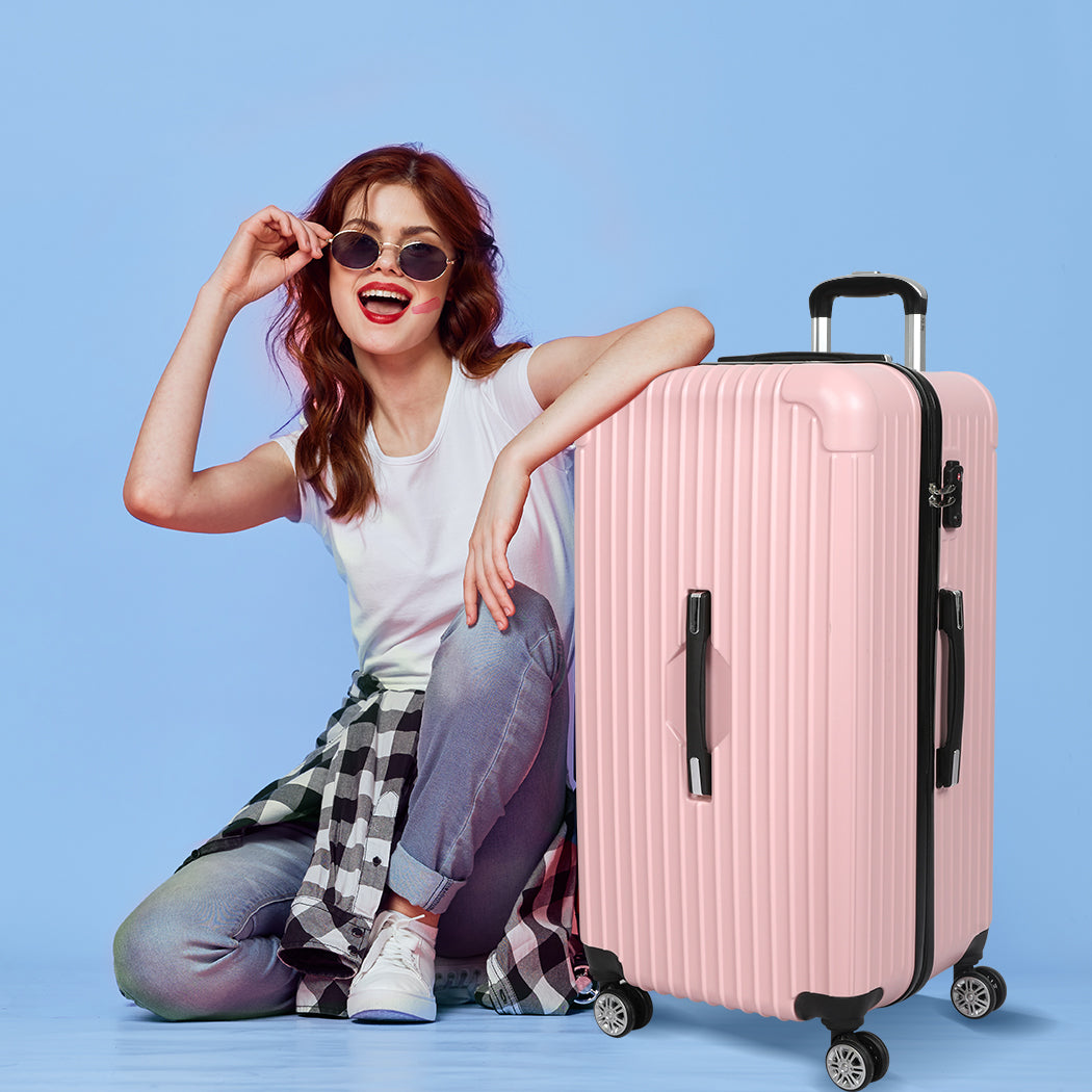 Slimbridge 30" Trunk Luggage Travel Pink 3.05x3.65m