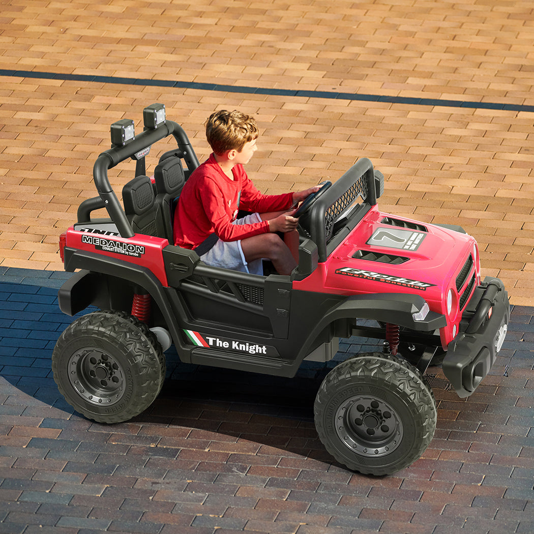 BoPeep Kids Ride On Car Electric Jeep Red