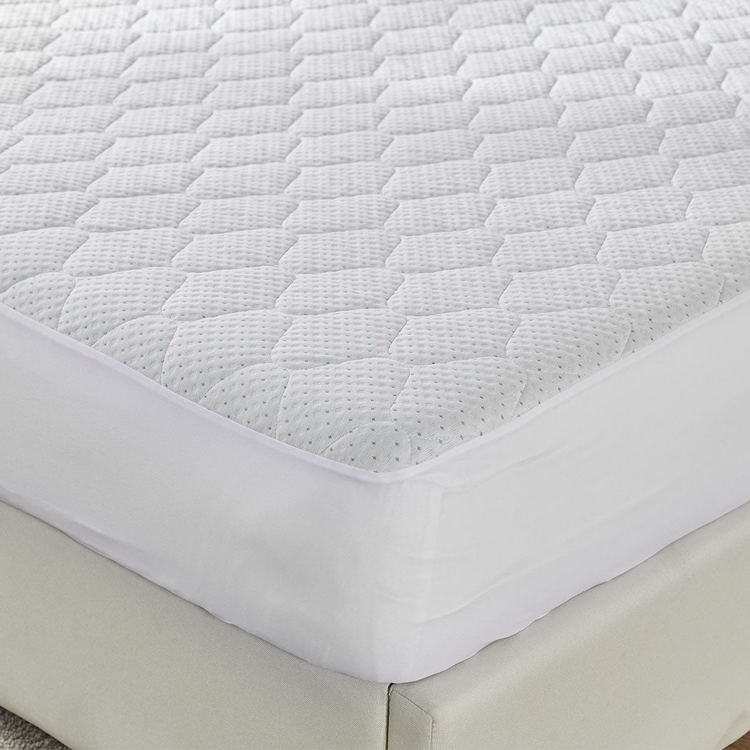 Dreamz Mattress Protector Topper Bamboo Single