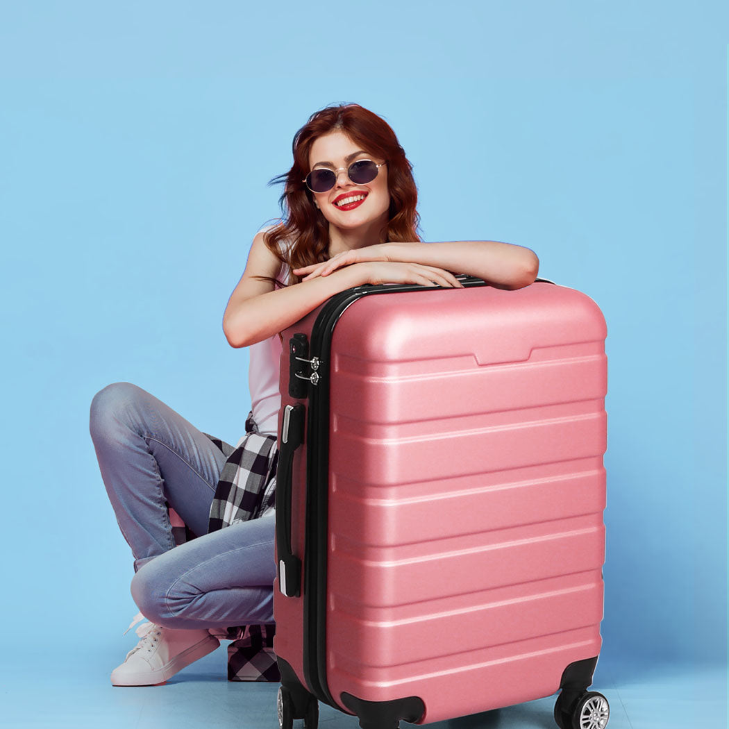 Slimbridge 28"Luggage Case Suitcase Rose Gold 28 inch