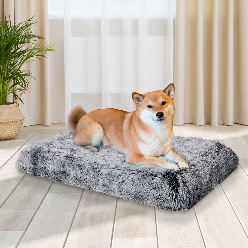 PaWz Dog Mat Pet Calming Bed Memory M Charcoal Medium