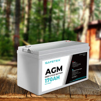 12V 170Ah AGM Battery Outdoor Rv Marine