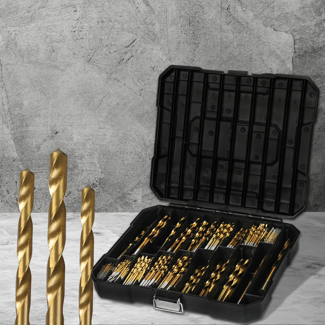 Traderight Drill Bits Set HSS 1mm-10mm