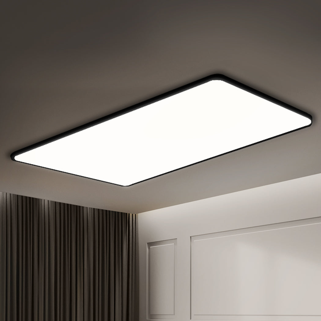 EMITTO 3-Colour Ultra-Thin 5CM LED Ceiling 90W Black