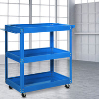 Traderight Tool Cart Trolley Toolbox Blue