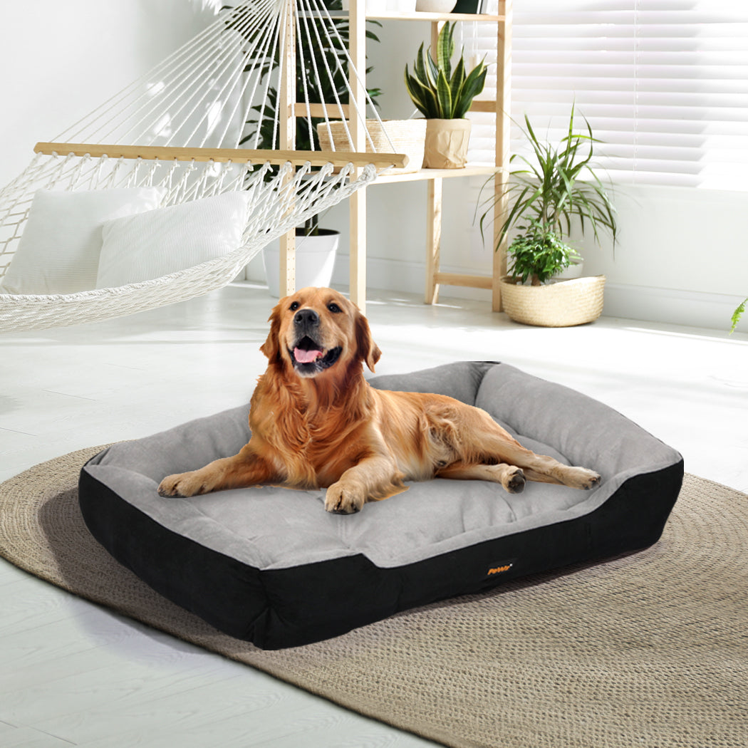 PaWz Pet Bed Dog Beds Bedding Mattress XL Black X-Large