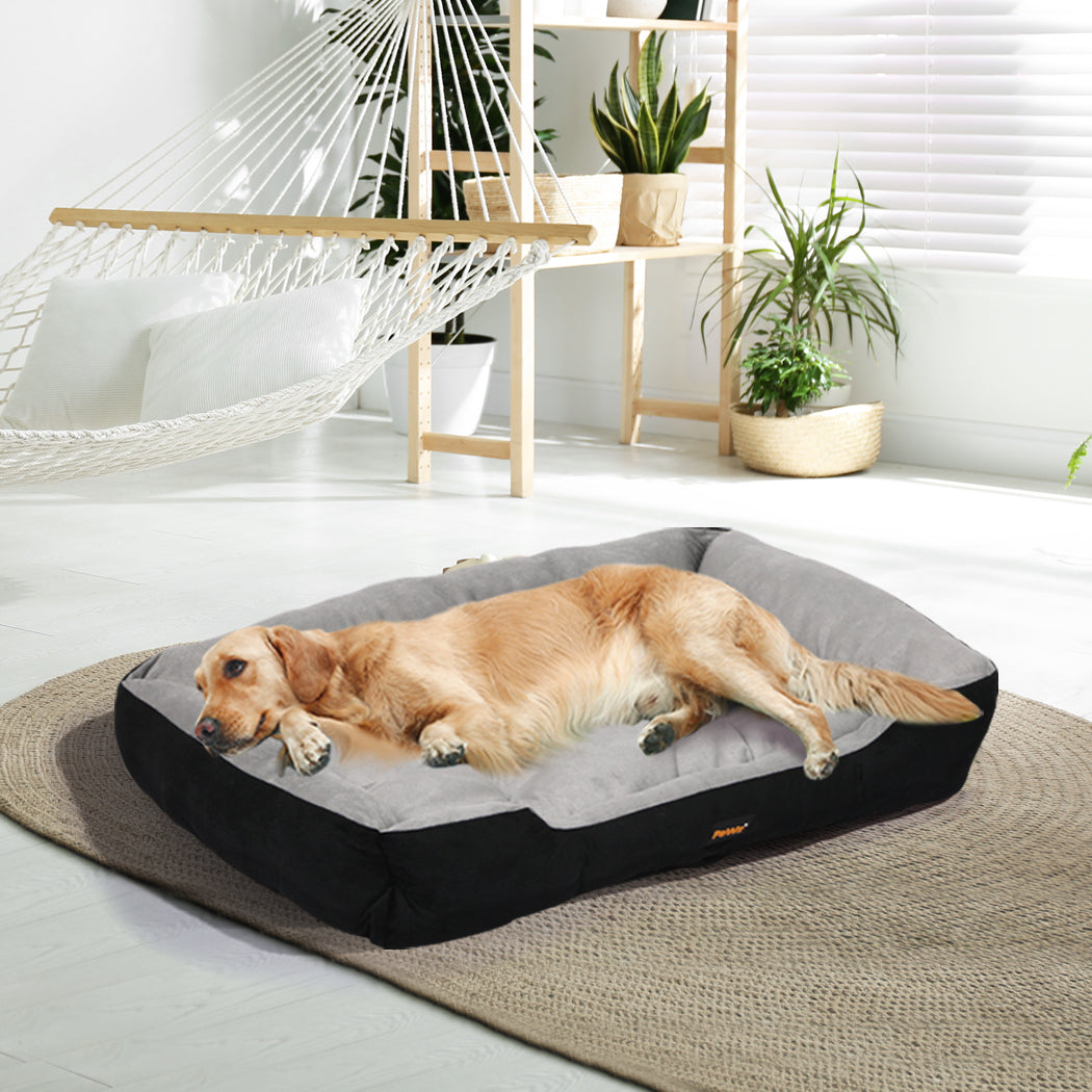 PaWz Pet Bed Dog Beds Bedding Mattress XXL Black XX-Large