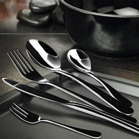 Stainless Steel Cutlery Set Travel Knife Black