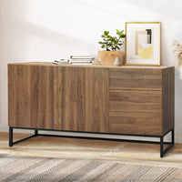 Levede Buffet Sideboard Storage Cabinet Walnut