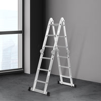 Traderight Multi Purpose Ladder Aluminium