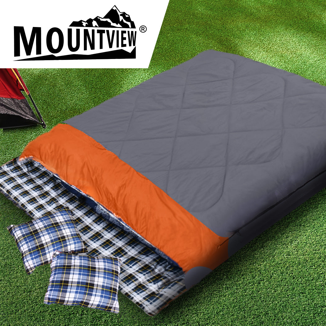 Mountview Double Sleeping Bag Bags Outdoor