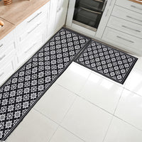 Marlow 2x Kitchen Mat Floor Rugs Area 45x180cm