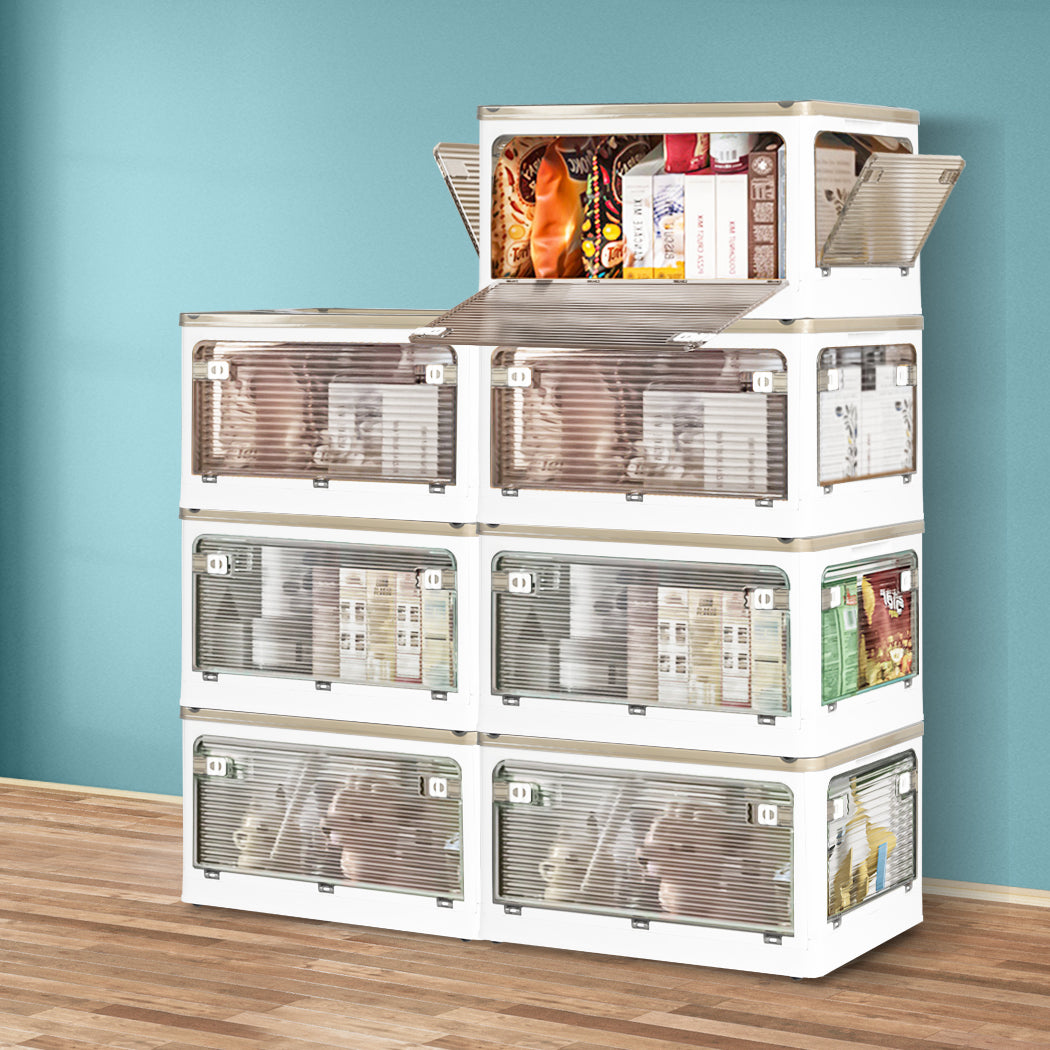 Stackable Storage Containers Lid Clothes S Small